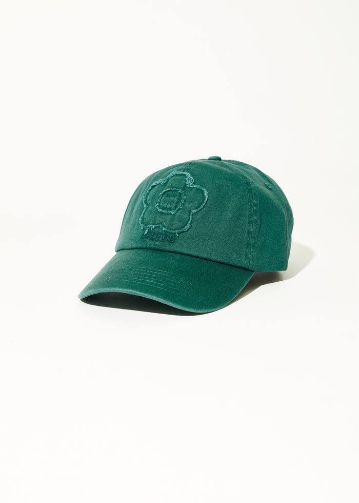AFENDS Womens Bloom - Panelled Cap - Pine 