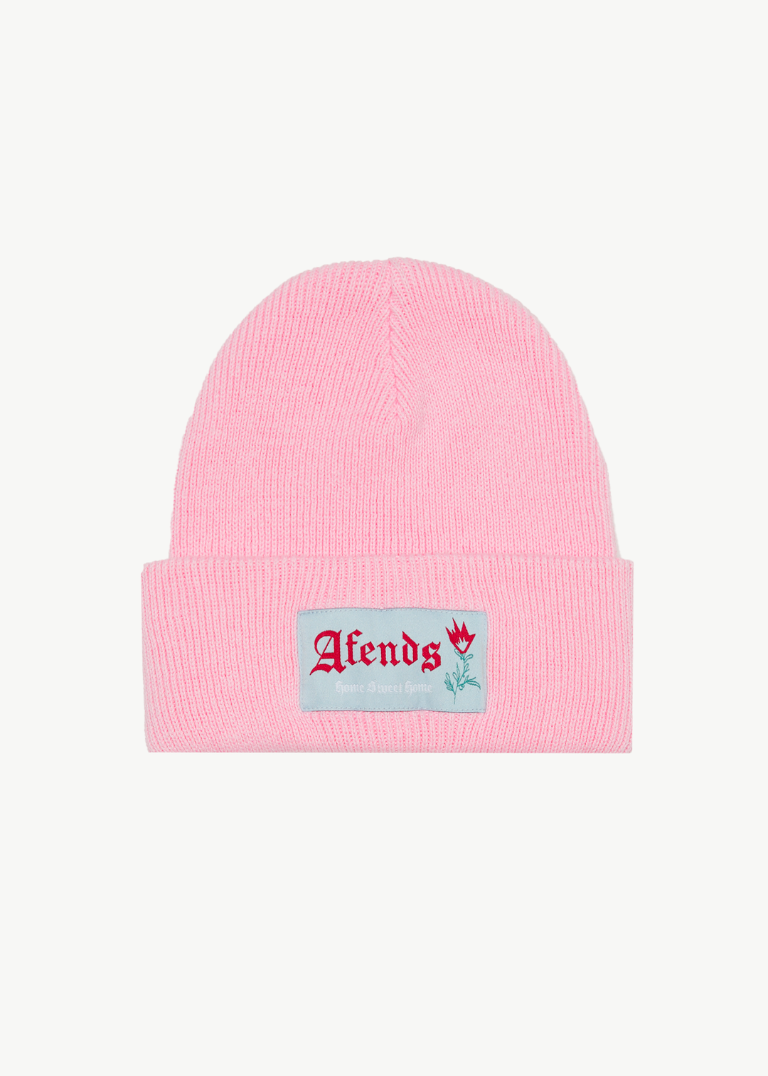 AFENDS Womens Homely - Knit Beanie - Pink 