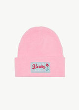 AFENDS Womens Homely - Knit Beanie - Pink - Afends womens homely   knit beanie   pink 