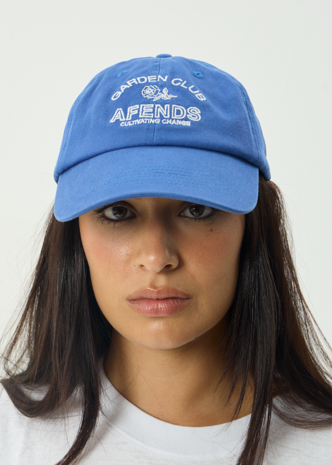 AFENDS Womens Cultivate - Panelled Cap - Marina