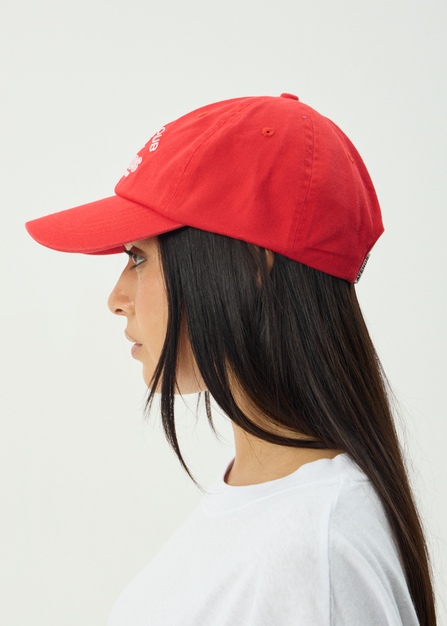 AFENDS Womens Cultivate - Panelled Cap - Tomato