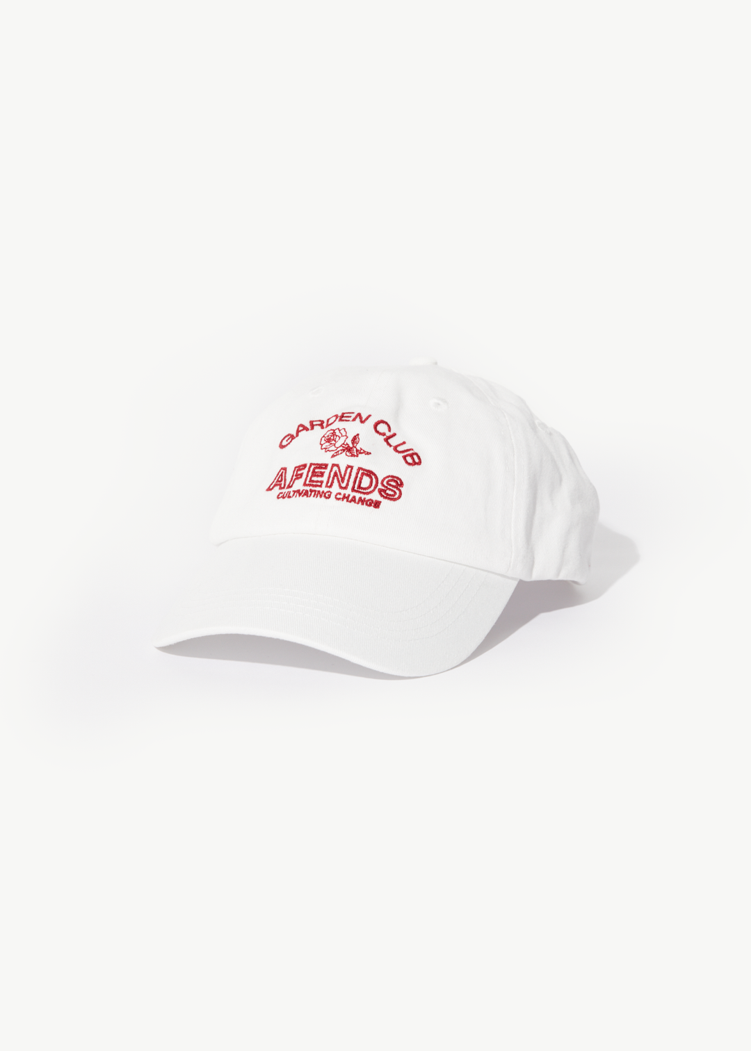 AFENDS Womens Cultivate - Panelled Cap - White 