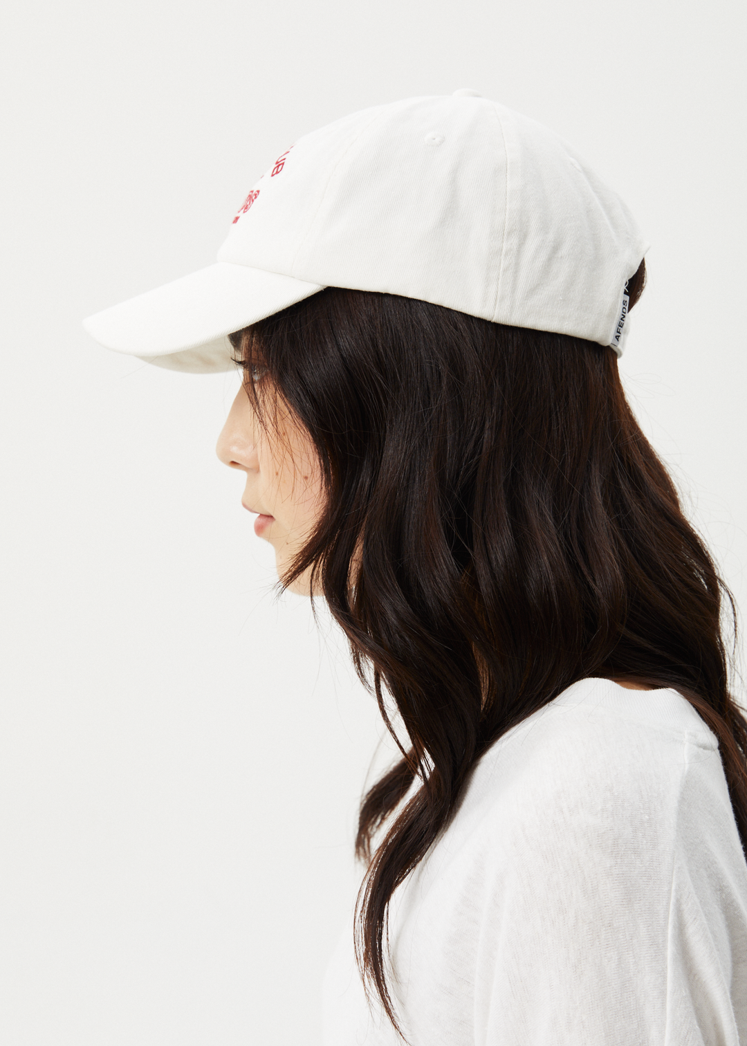 AFENDS Womens Cultivate - Panelled Cap - White 