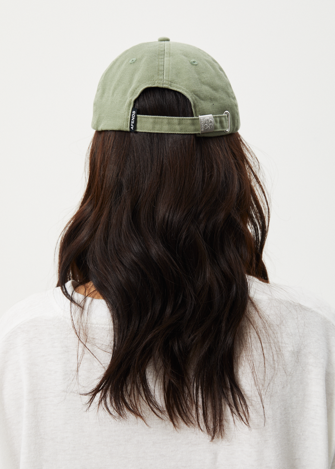 AFENDS Womens Create - Panelled Cap - Olive 