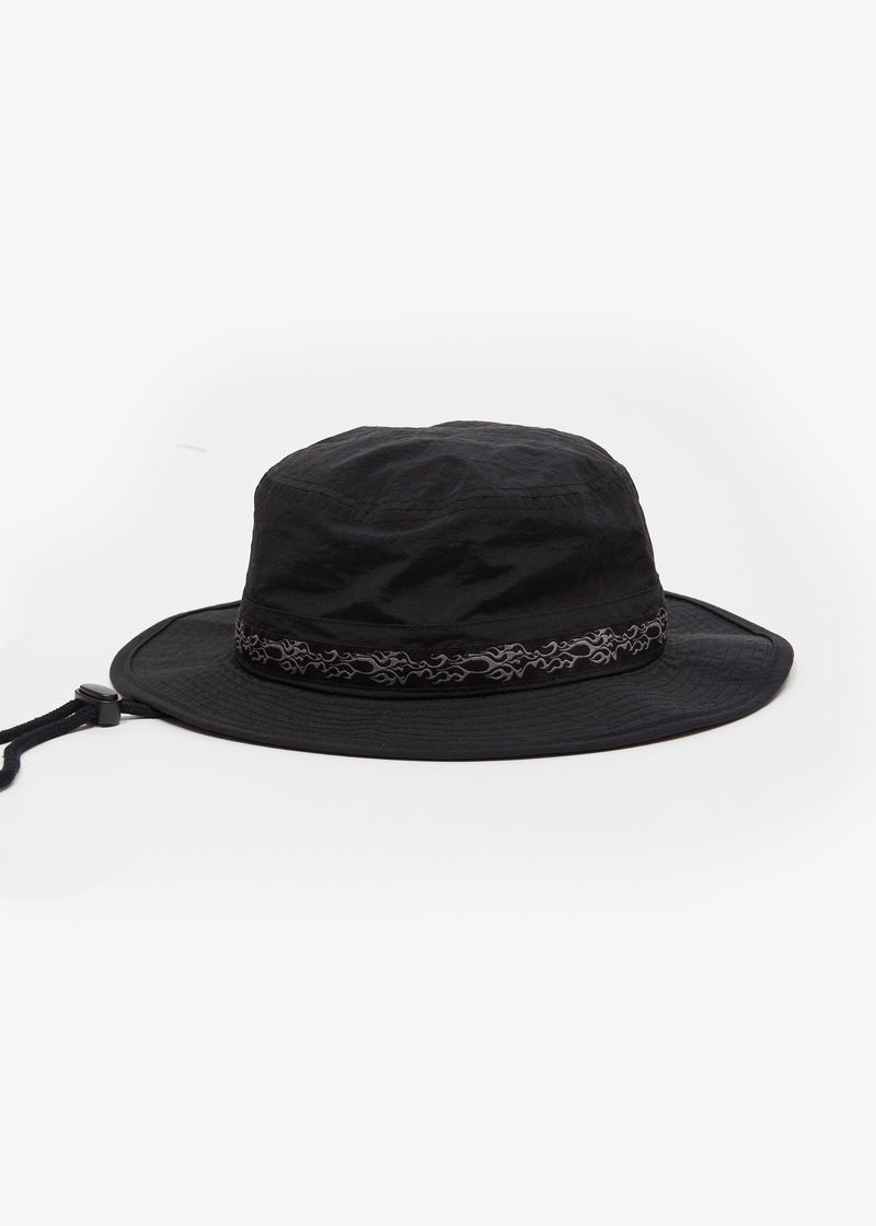 AFENDS Mens Bound - Bucket Hat - Black