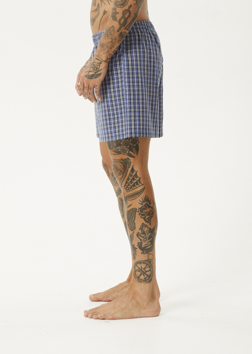 AFENDS Mens Shipwreck - Boxer Short - Marlin