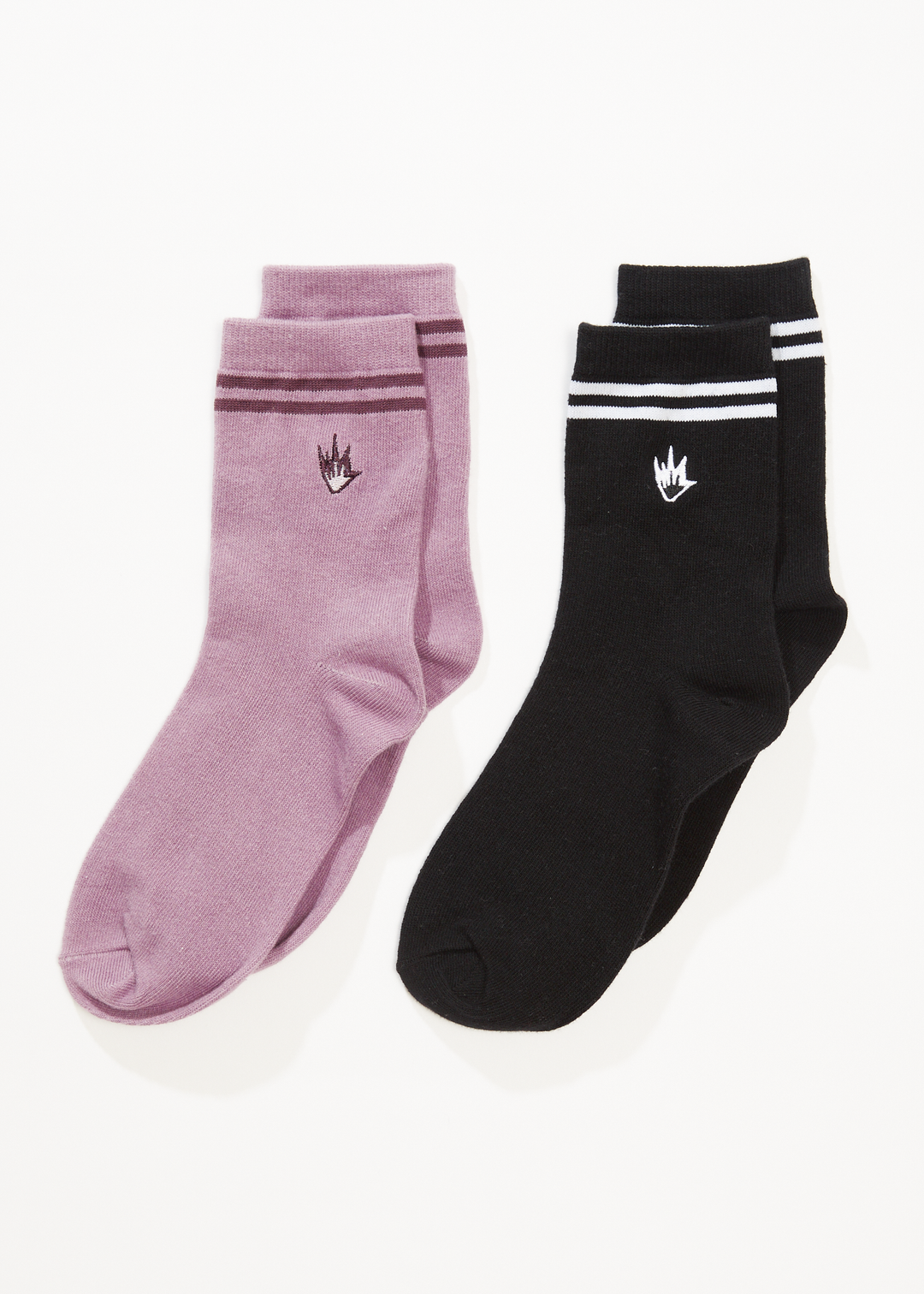 AFENDS Womens Inferno - Socks Two Pack - Grape 