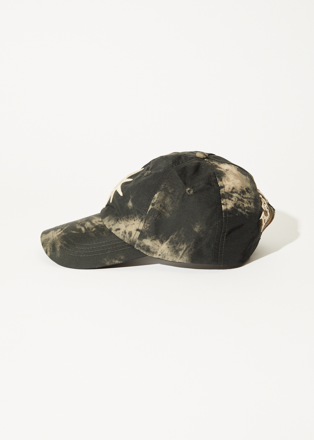 AFENDS Mens Peace Out - Six Panel Cap - Sand 