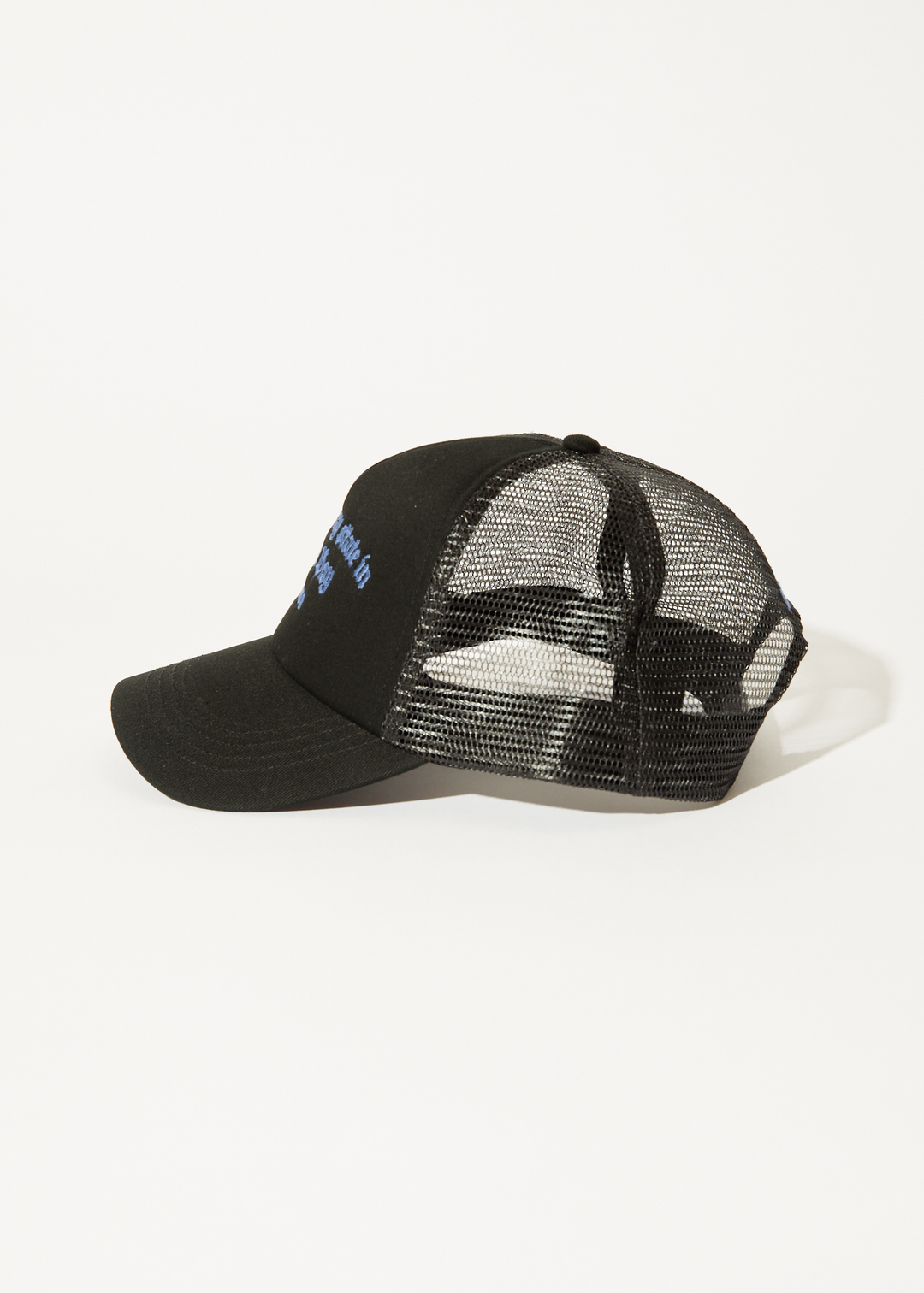 AFENDS Mens Byron Trip - Trucker Cap - Black 