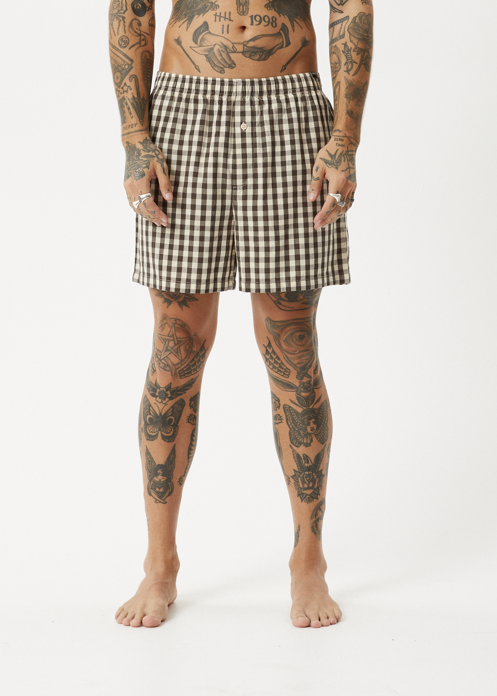 AFENDS Womens Gambet - Boxer Short - Sand