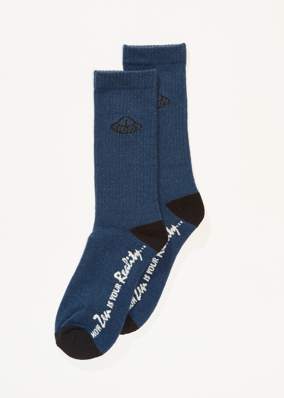 AFENDS Mens Zen - Socks One Pack - Marlin 