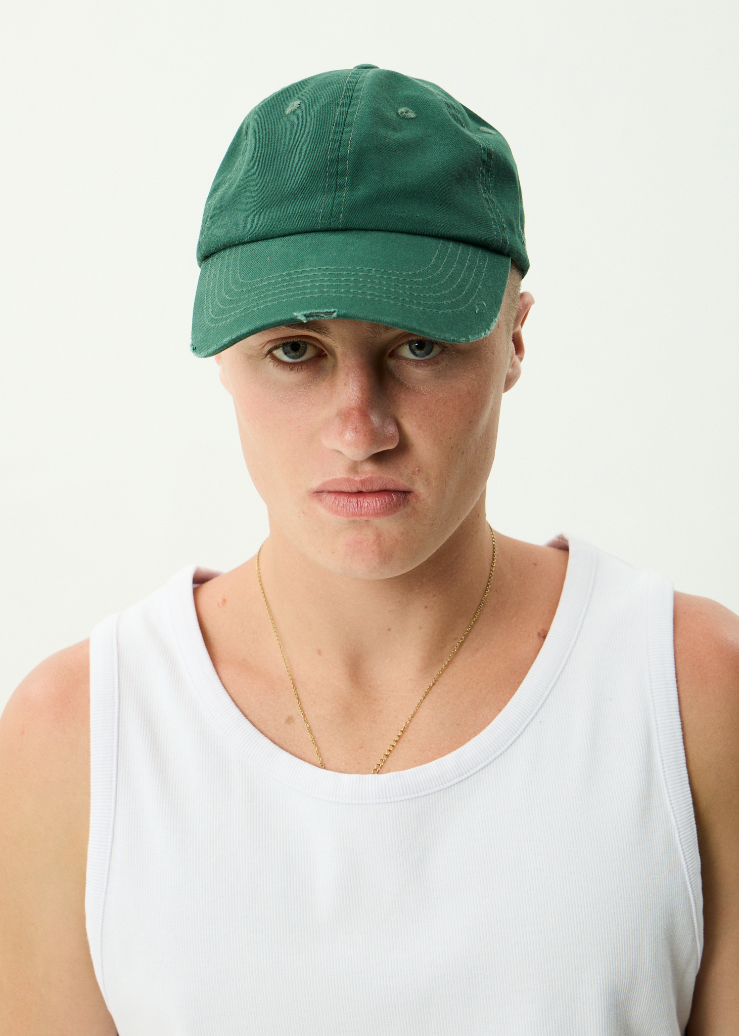 AFENDS Unisex Genesis - Six Panel Cap - Washed Pine