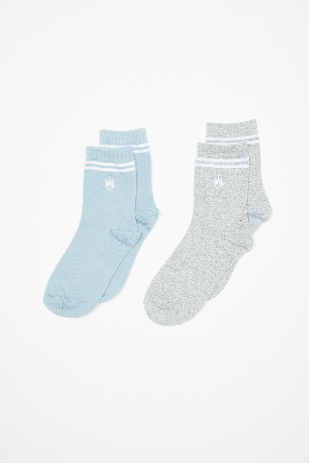 AFENDS Womens Inferno - Socks Two Pack - Ether Blue