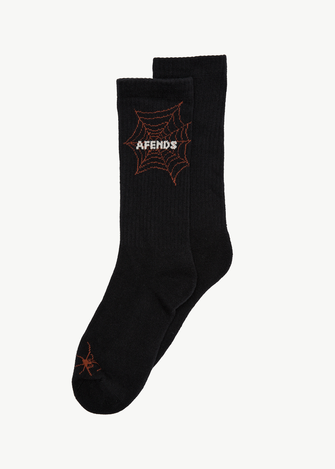 AFENDS Mens Art Two Pack - Socks Two Pack - Black