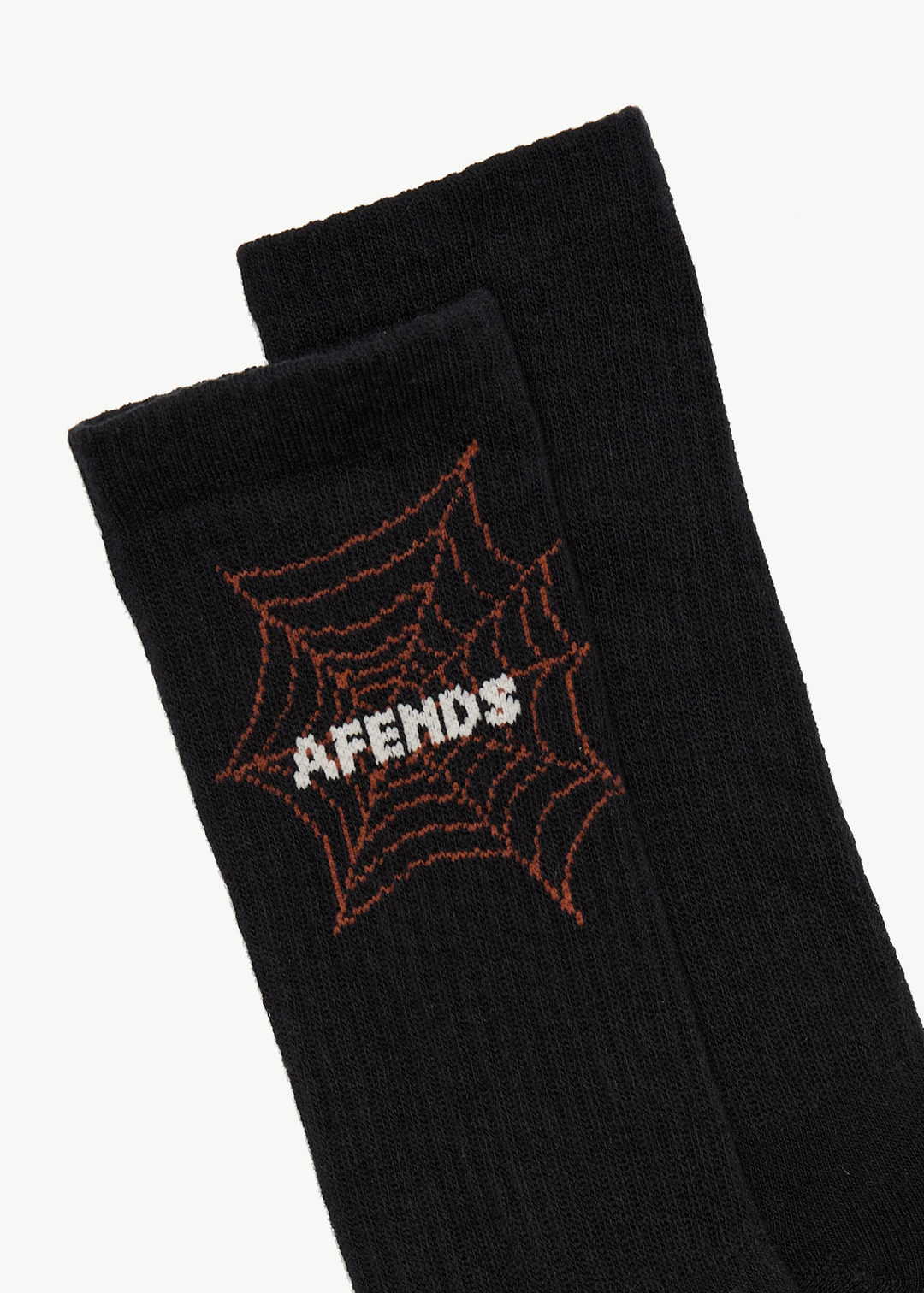 AFENDS Mens Art Two Pack - Socks Two Pack - Black