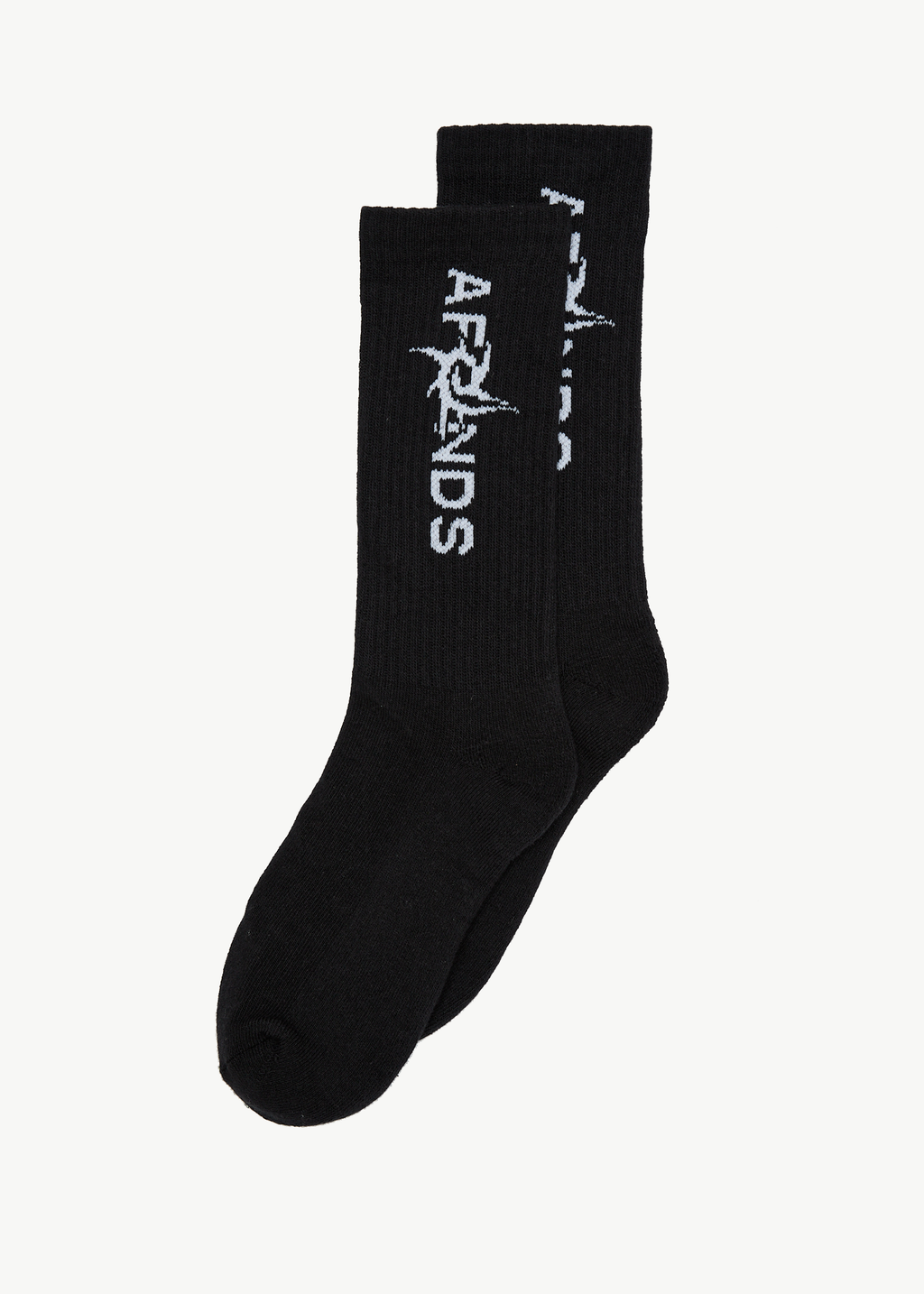 AFENDS Mens Art Two Pack - Socks Two Pack - Black