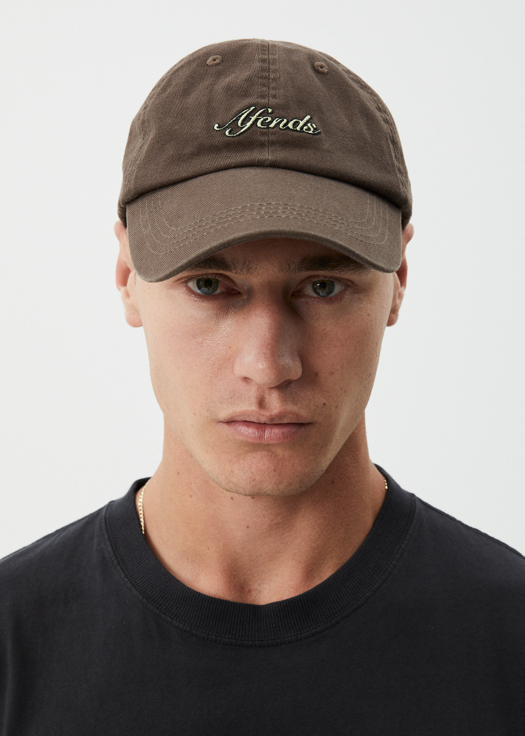 AFENDS Womens Motion - Panelled Cap - Coffee