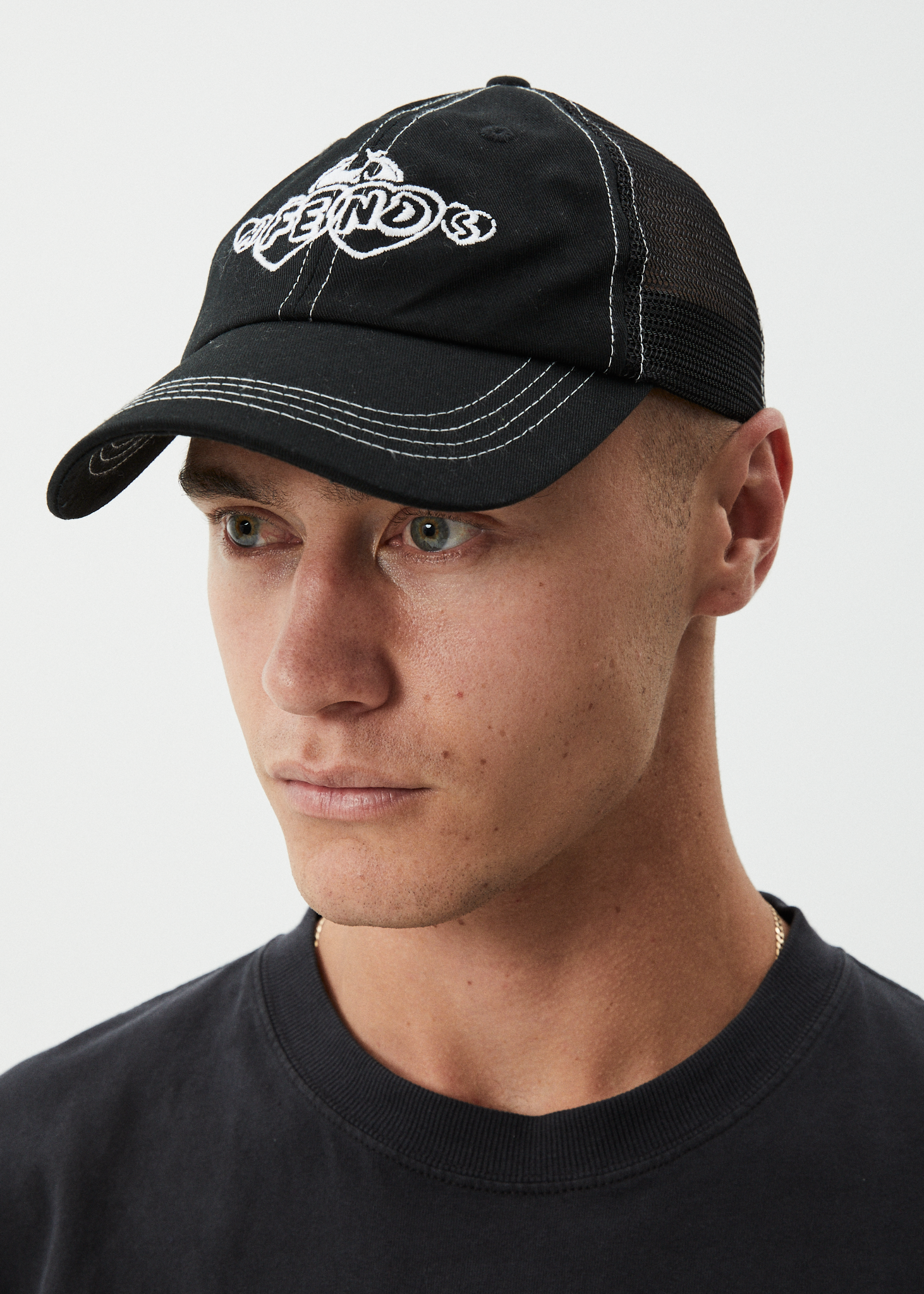 AFENDS Mens Mind Blow - Six Panel Cap - Black