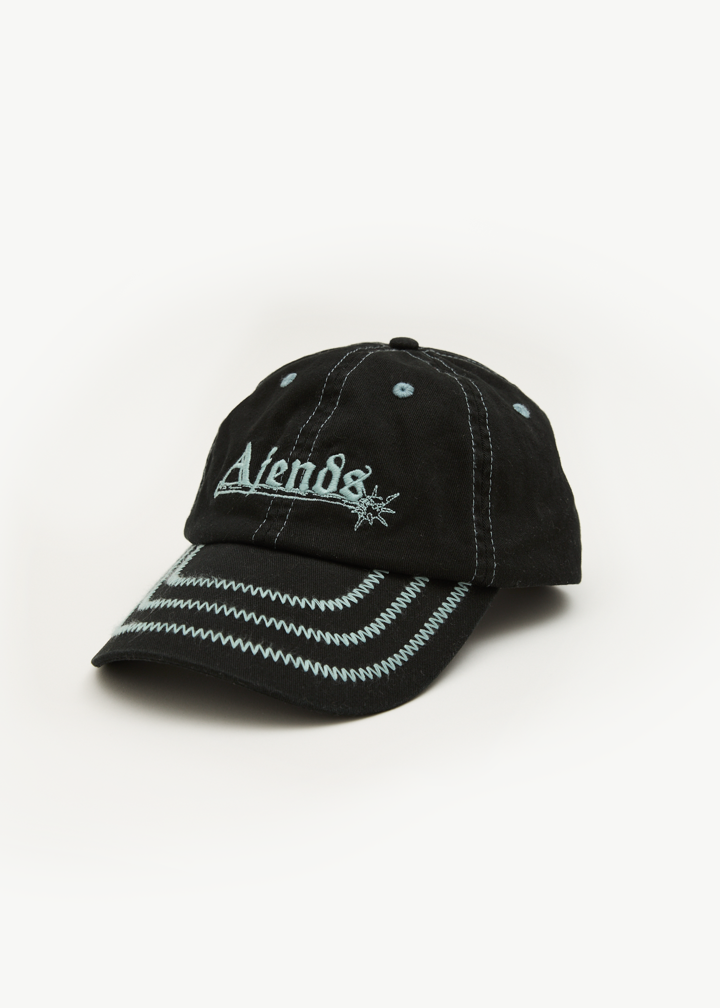 AFENDS Mens Mace - Six Panel Cap - Black