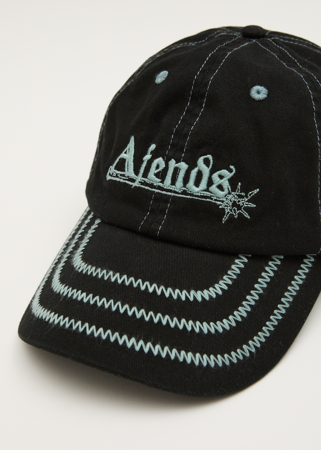 AFENDS Mens Mace - Six Panel Cap - Black