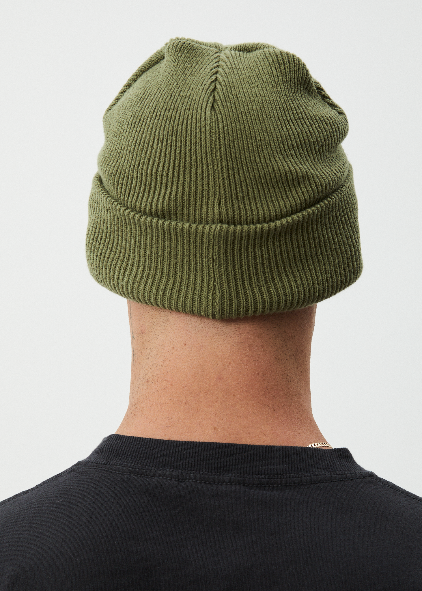 AFENDS Mens Wired - Beanie - Oil Green