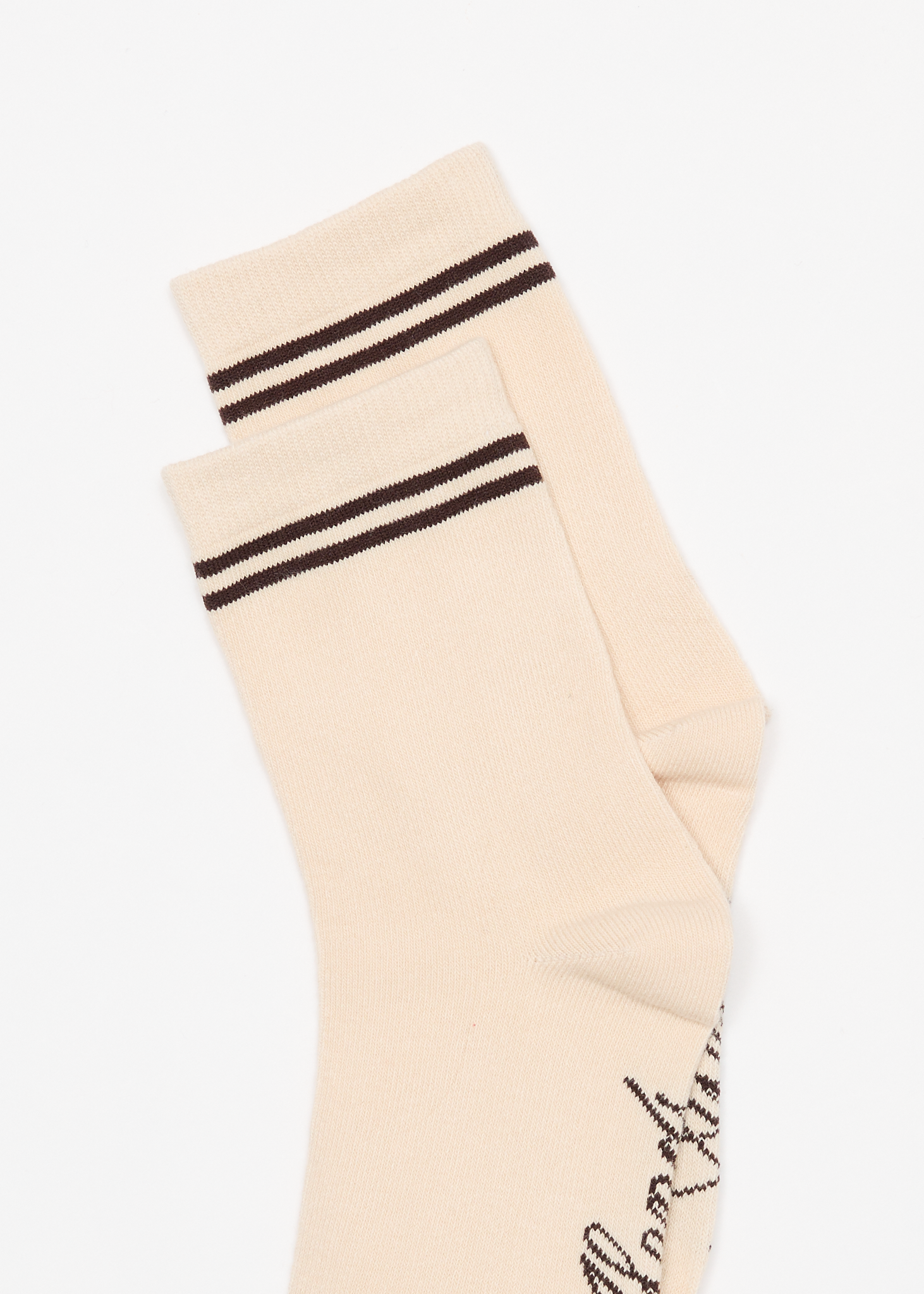 AFENDS Womens Hartley - Socks Two Pack - Coffee