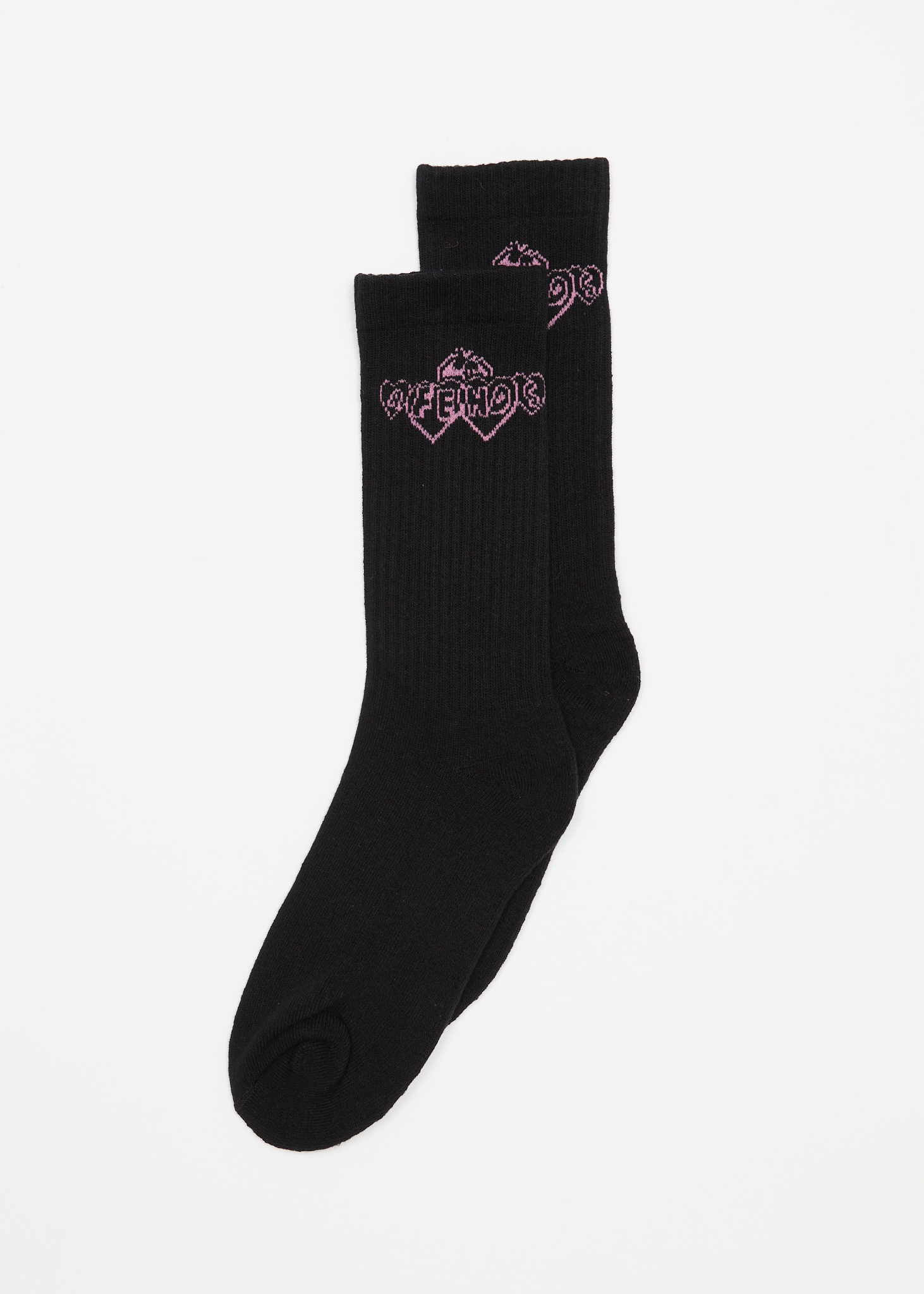 AFENDS Mens Mind Blow - Socks One Pack - Black