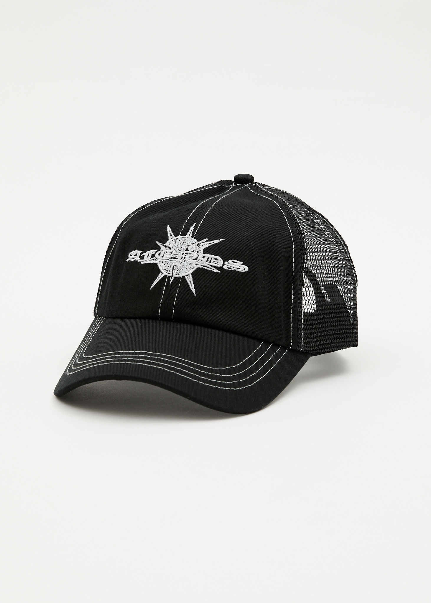 AFENDS Mens Spiked - Six Panel Cap - Black