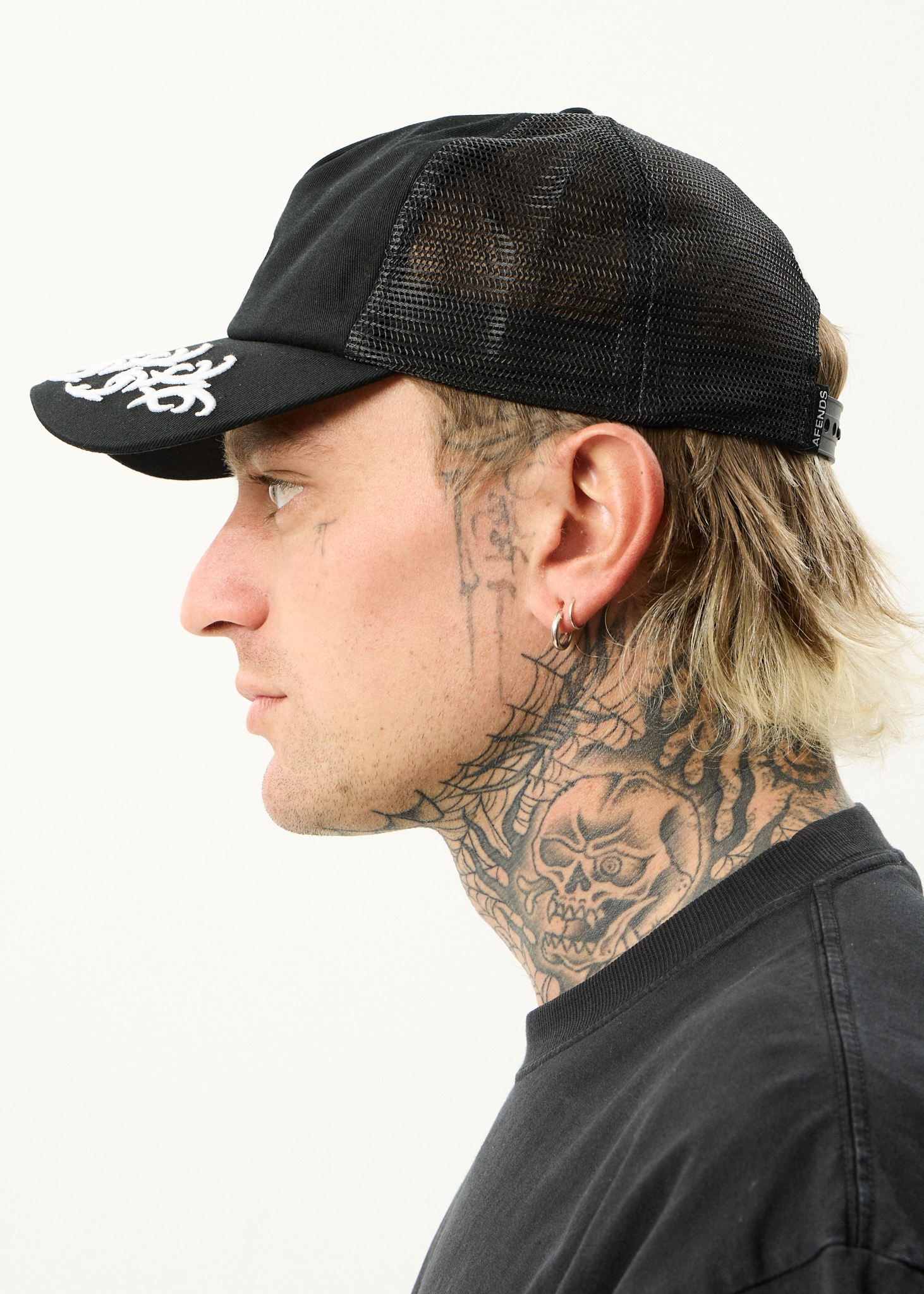 AFENDS Mens My Tribe - Trucker Cap - Black
