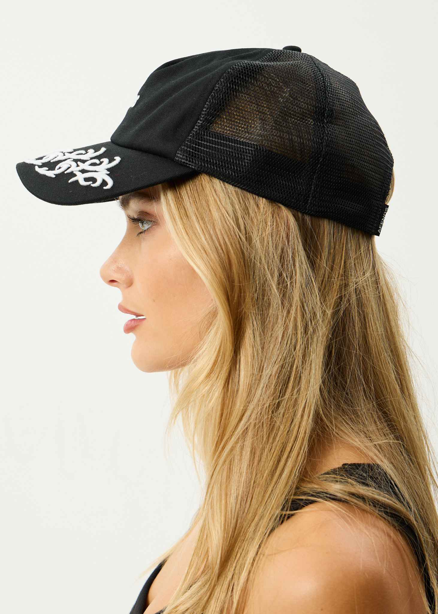 AFENDS Mens My Tribe - Trucker Cap - Black