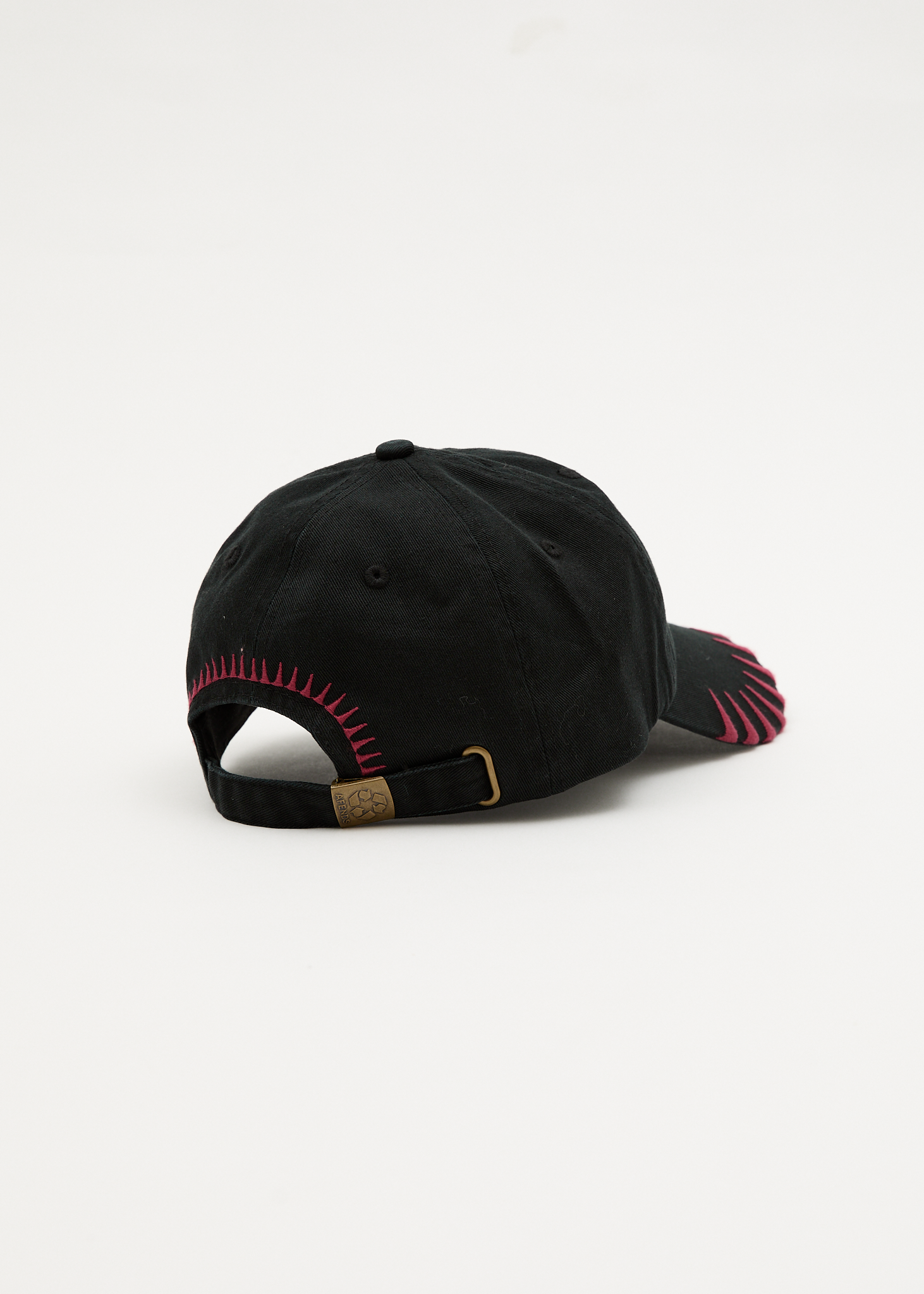 AFENDS Mens Spinal - Six Panel Cap - Black