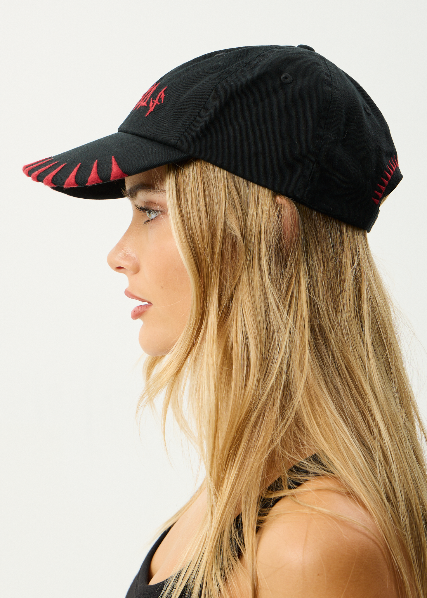 AFENDS Mens Spinal - Six Panel Cap - Black