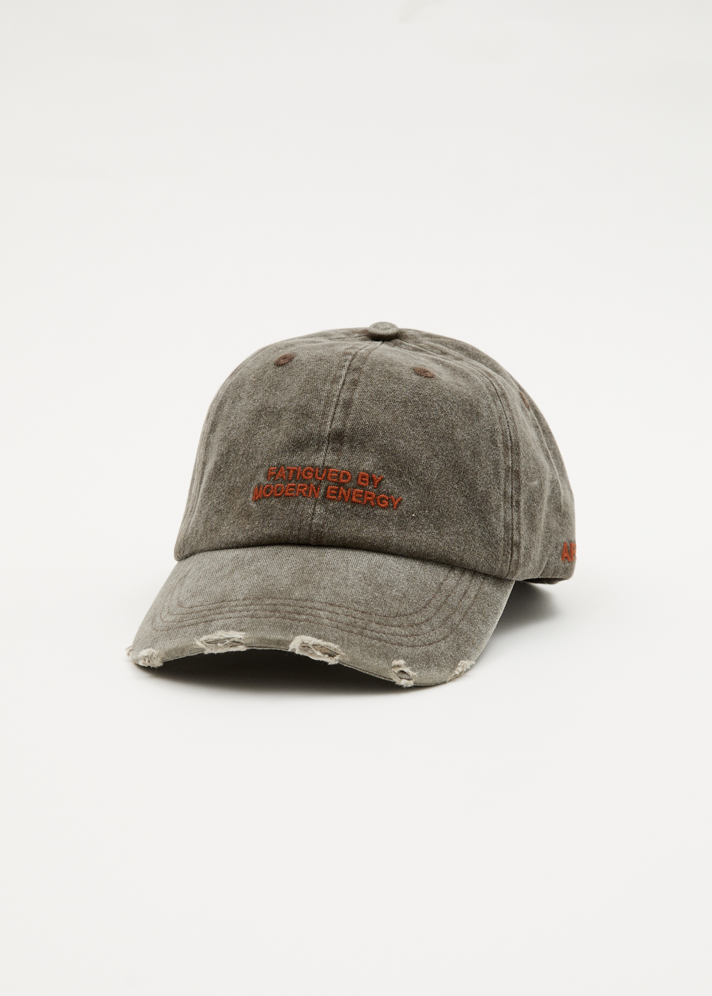 AFENDS Womens Fatigued Panelled Cap Coffee - Main Image