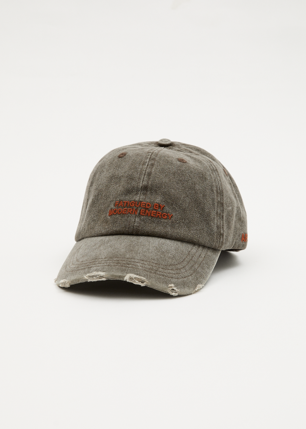 AFENDS Womens Fatigued - Panelled Cap - Coffee