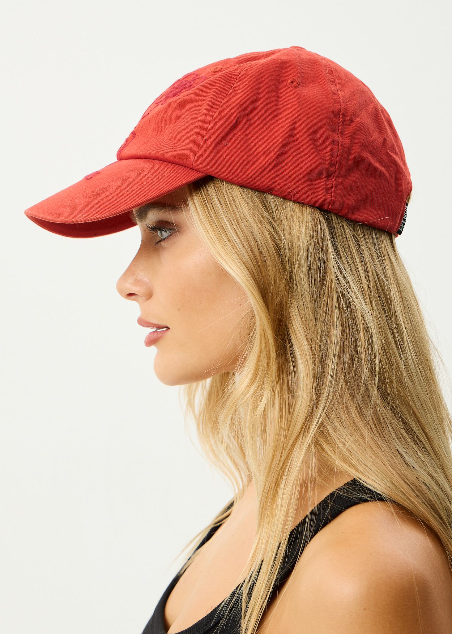 AFENDS Womens Maisie - Panelled Cap - Red Rum