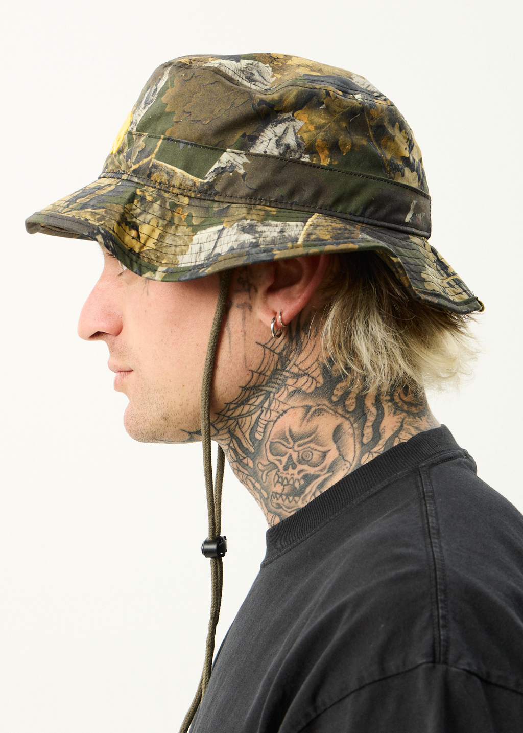 AFENDS Mens Find Me - Boonie Bucket Hat - Find Me