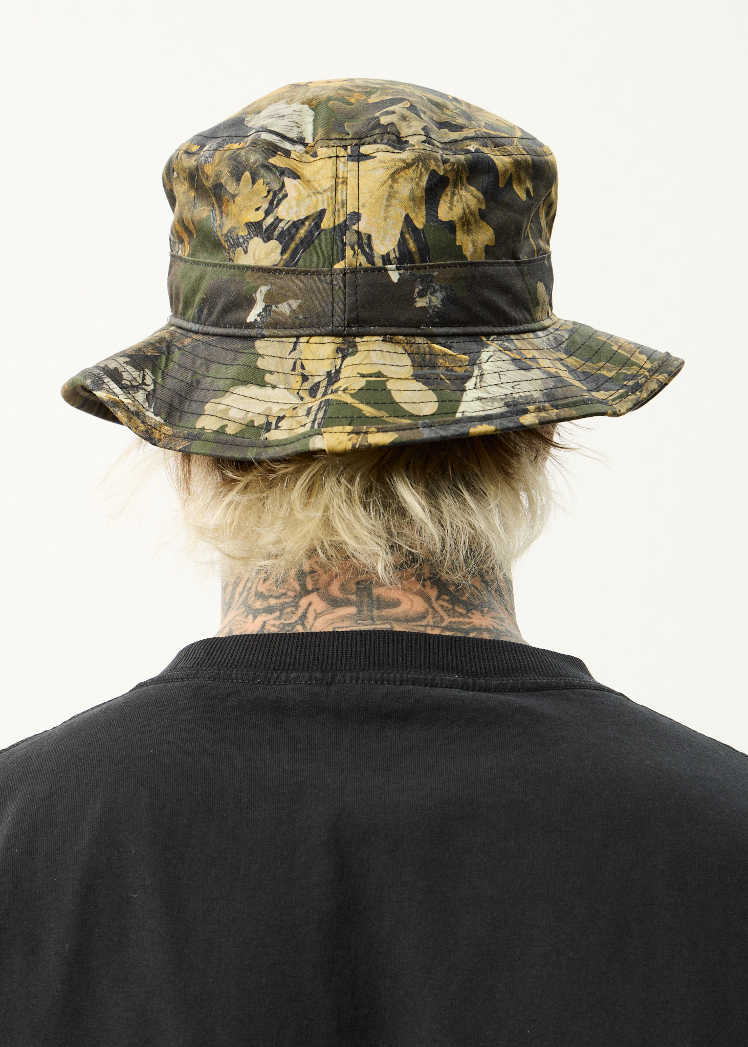 AFENDS Mens Find Me - Boonie Bucket Hat - Find Me