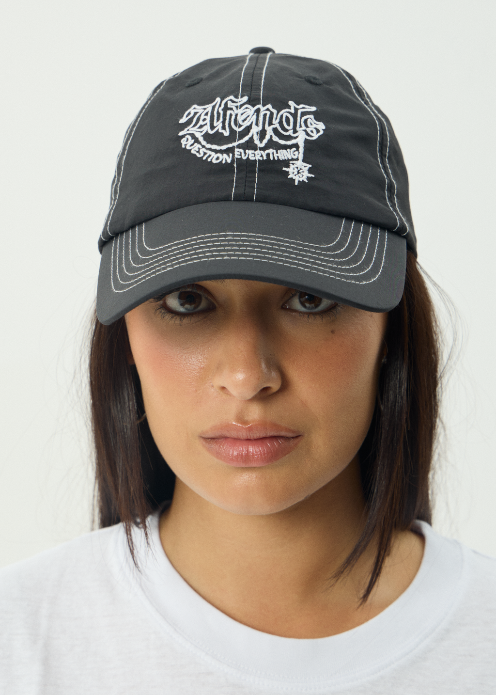 AFENDS Mens Ballz - Six Panel Cap - Black