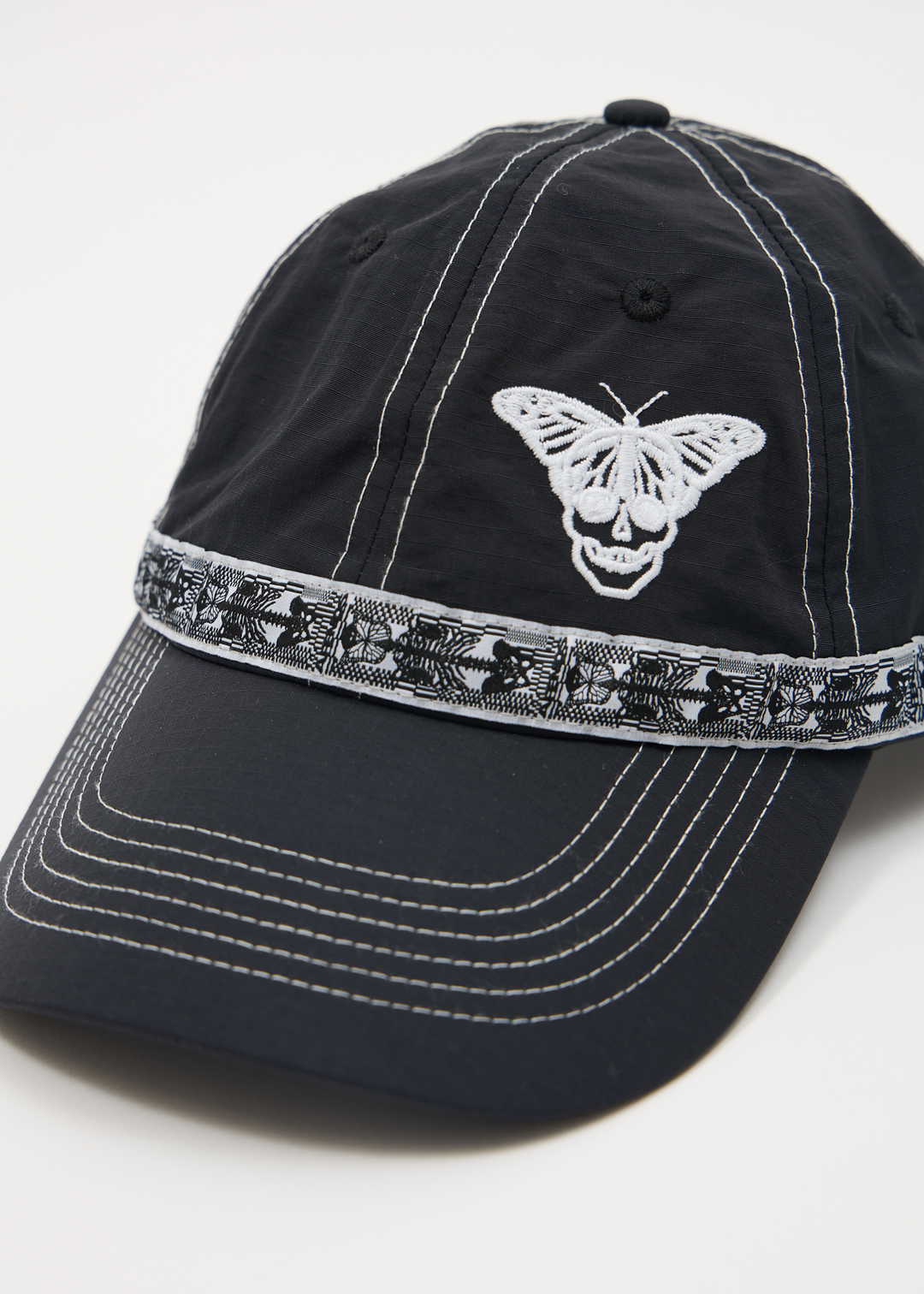 AFENDS Mens Boned - Six Panel Cap - Black