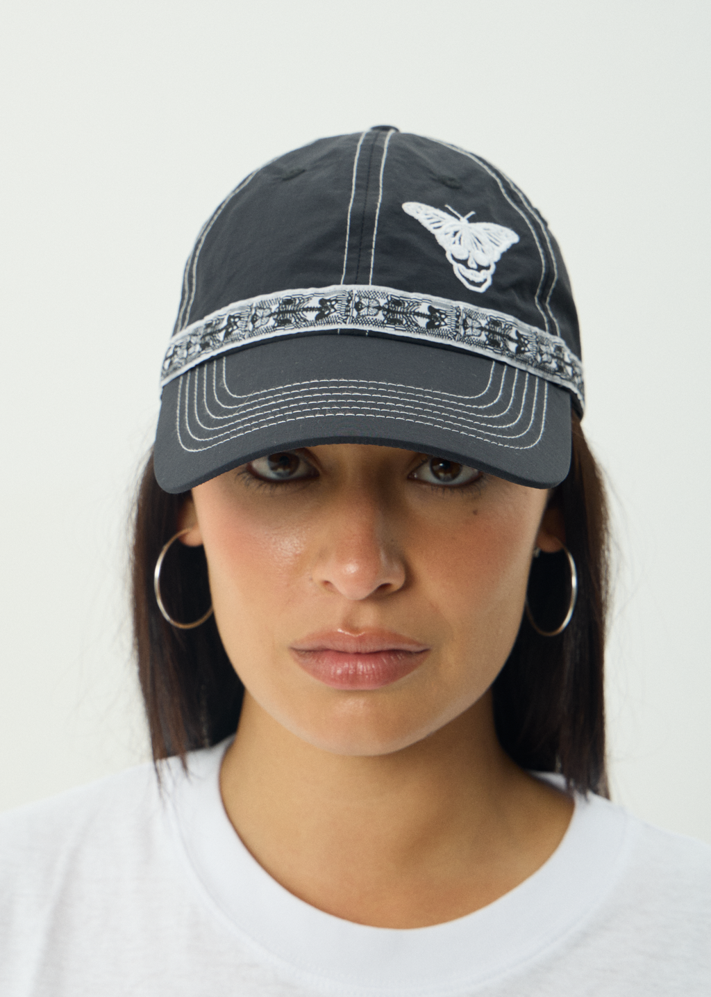 AFENDS Mens Boned - Six Panel Cap - Black