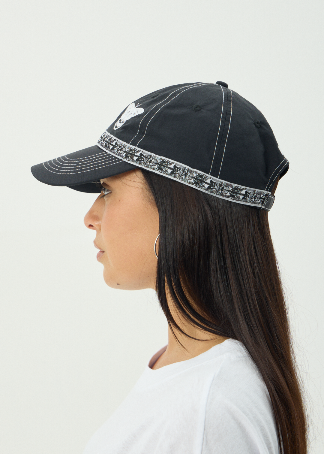 AFENDS Mens Boned - Six Panel Cap - Black