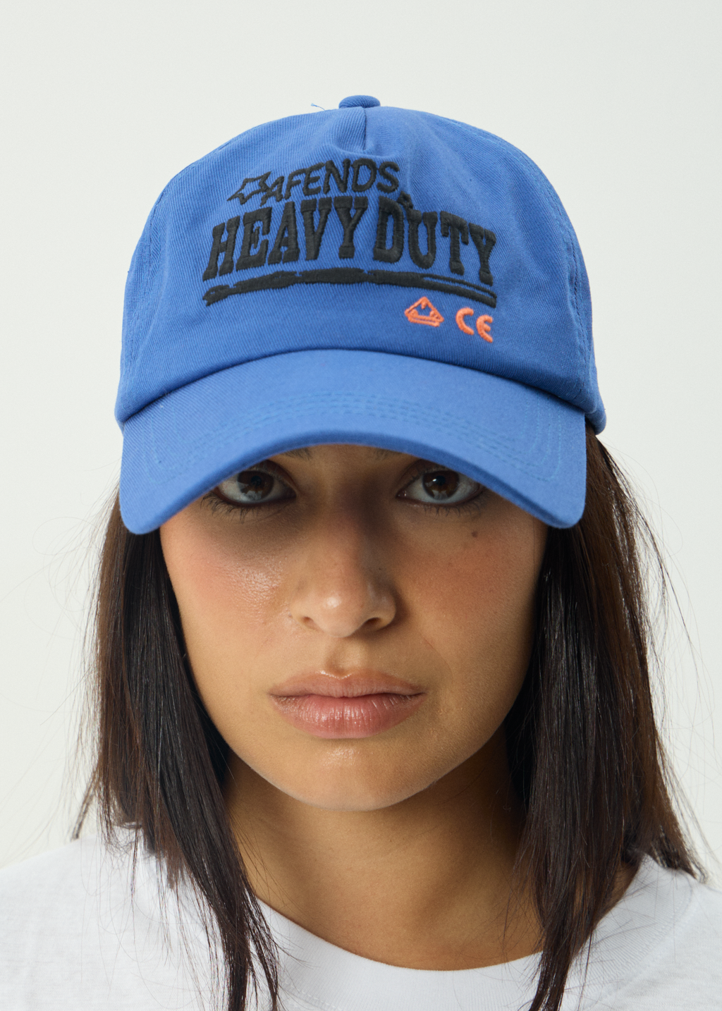 AFENDS Mens Heavy Duty - Five Panel Cap - Marine