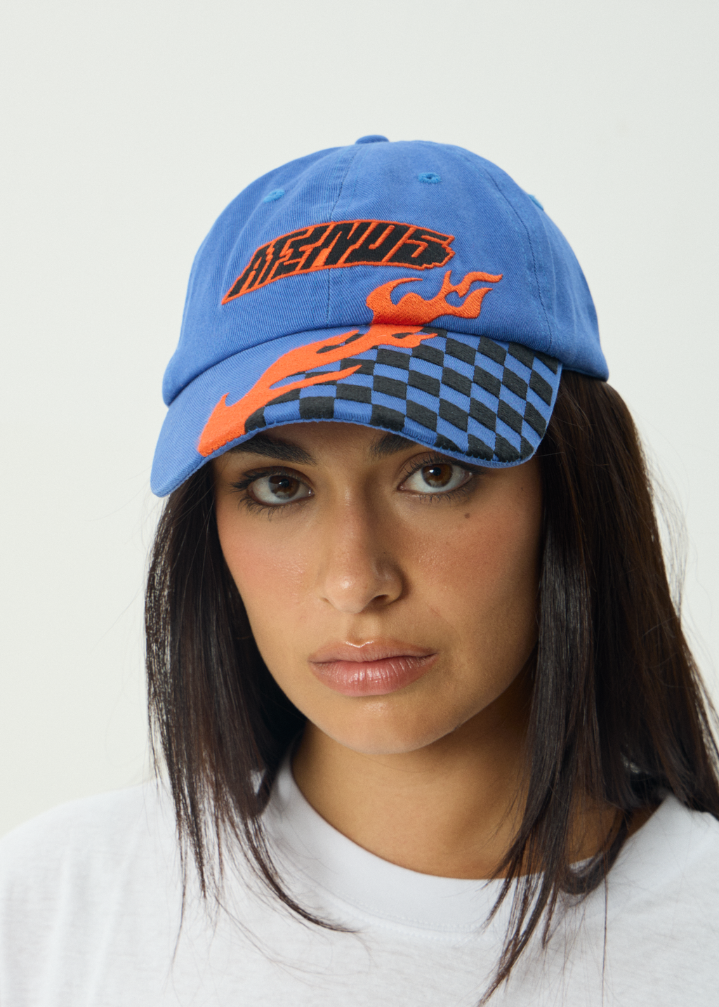 AFENDS Mens In'It 1000 Six Panel Cap Marina