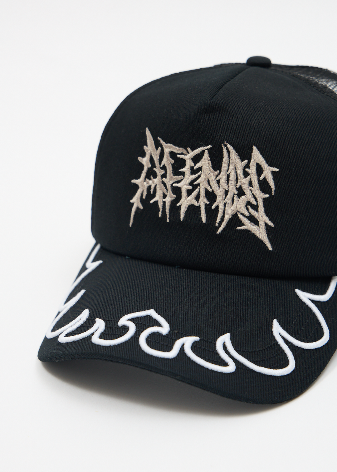 AFENDS Mens Rising - Trucker Cap - Black