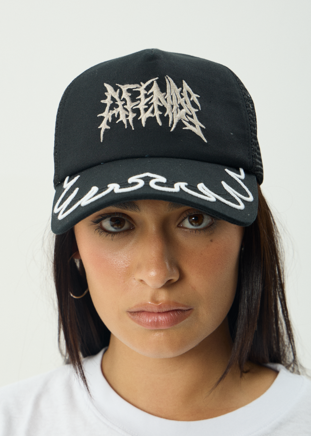 AFENDS Mens Rising - Trucker Cap - Black