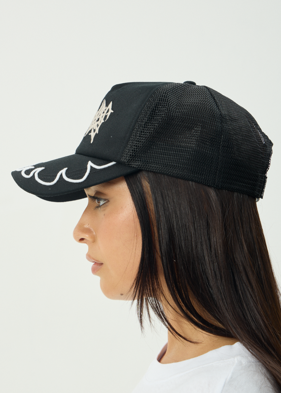 AFENDS Mens Rising - Trucker Cap - Black