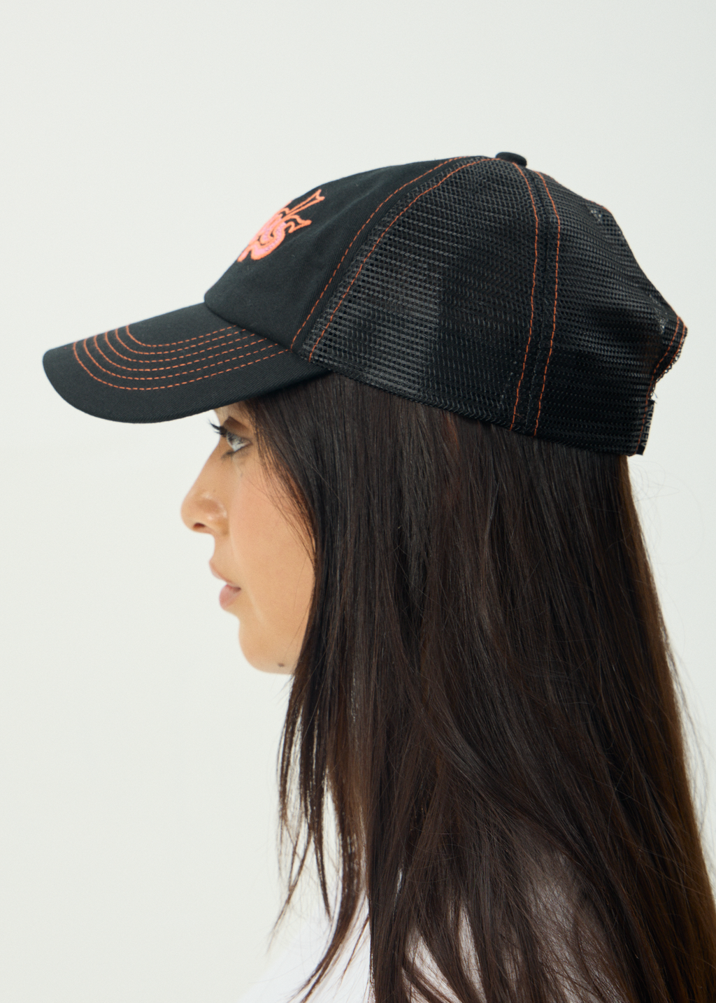 AFENDS Mens Splash - Six Panel Mesh Cap - Black