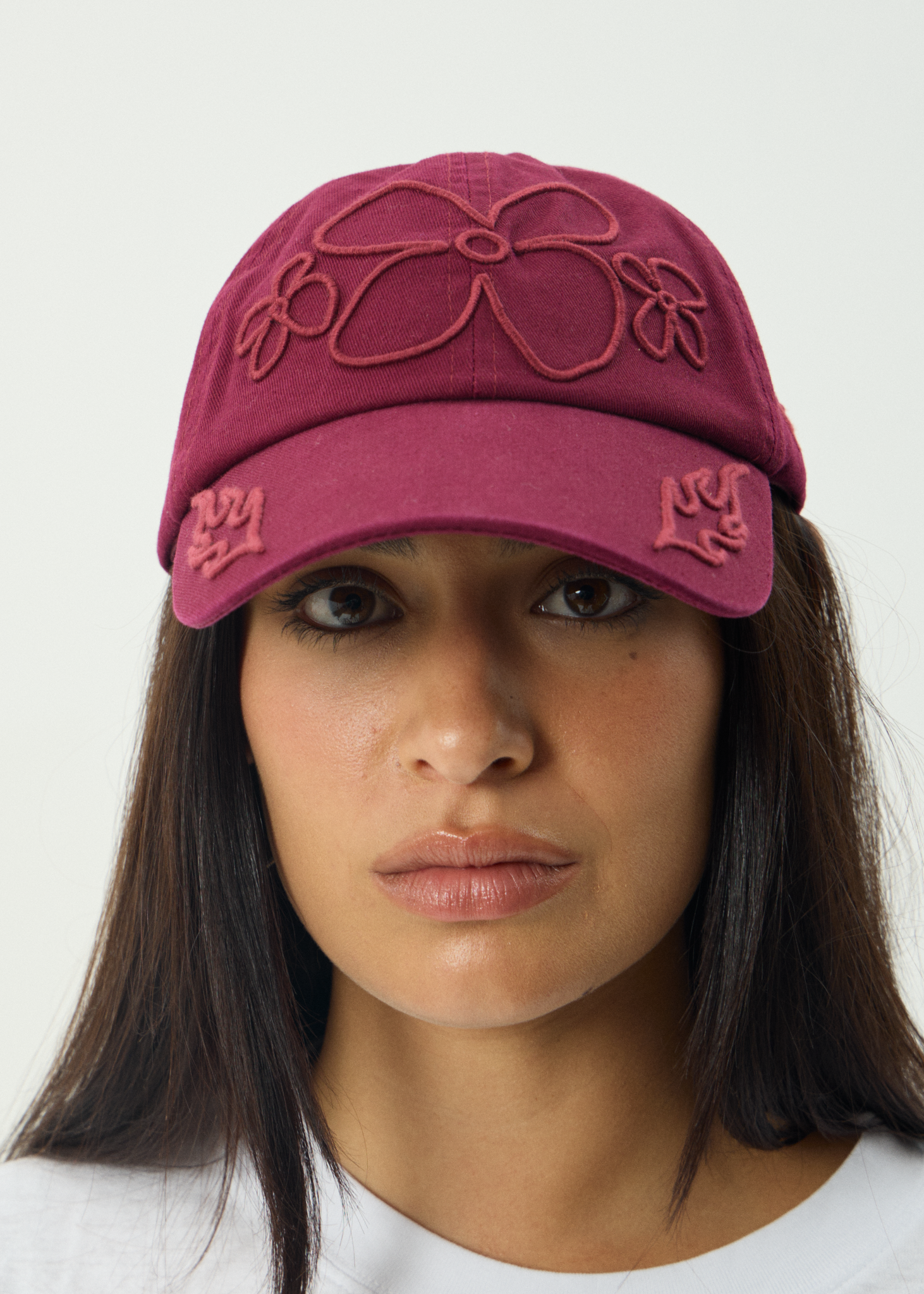 AFENDS Womens Island - Panelled Cap - Port