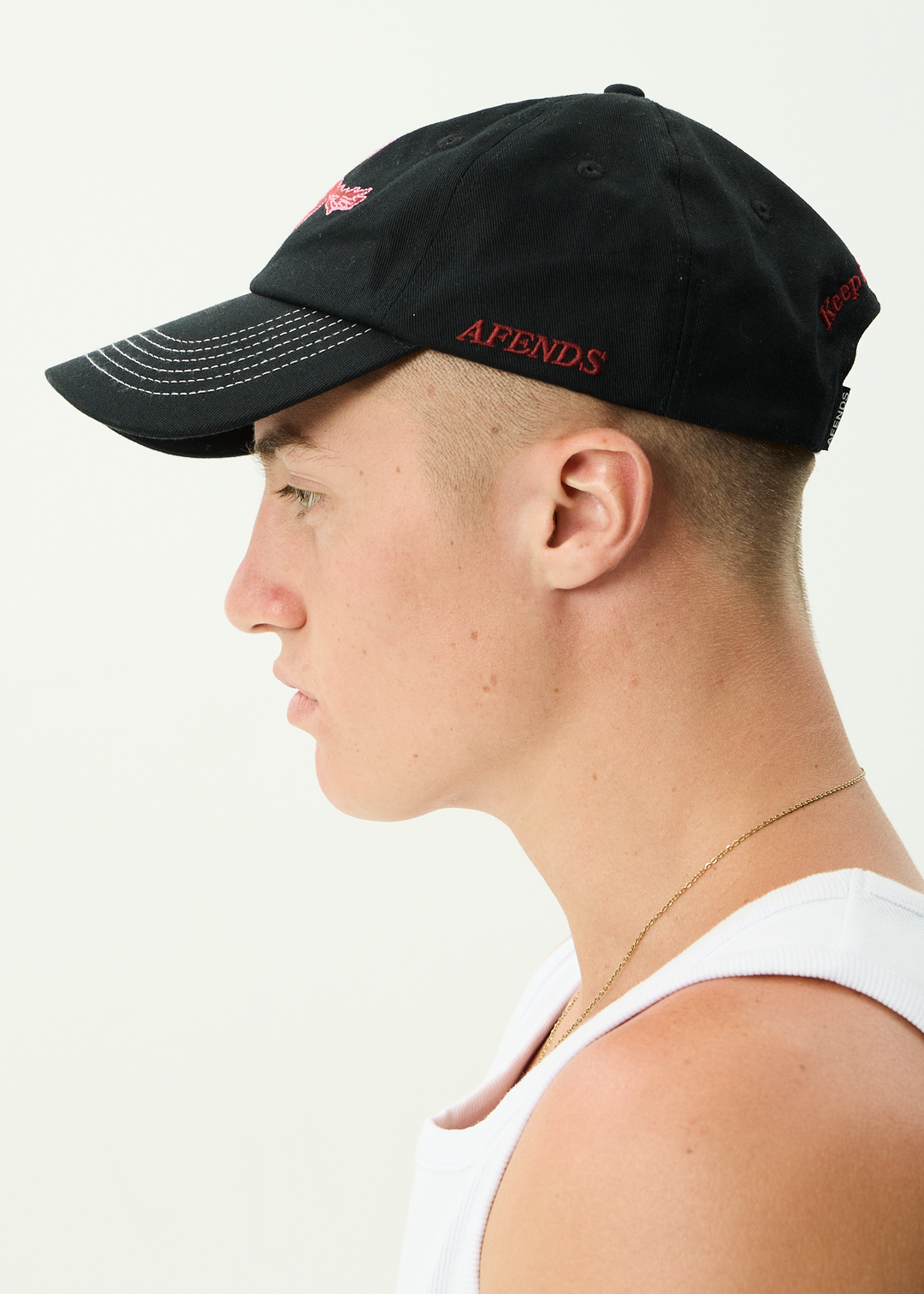 AFENDS Mens Kettle - Six Panel Cap - Black