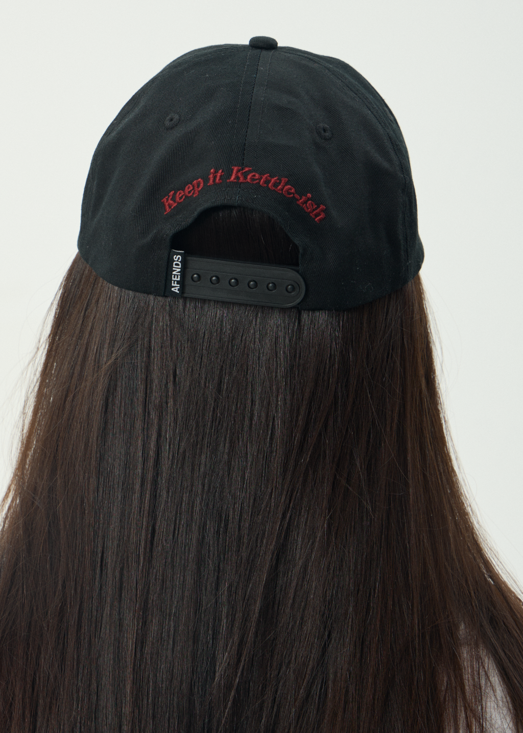 AFENDS Mens Kettle - Six Panel Cap - Black